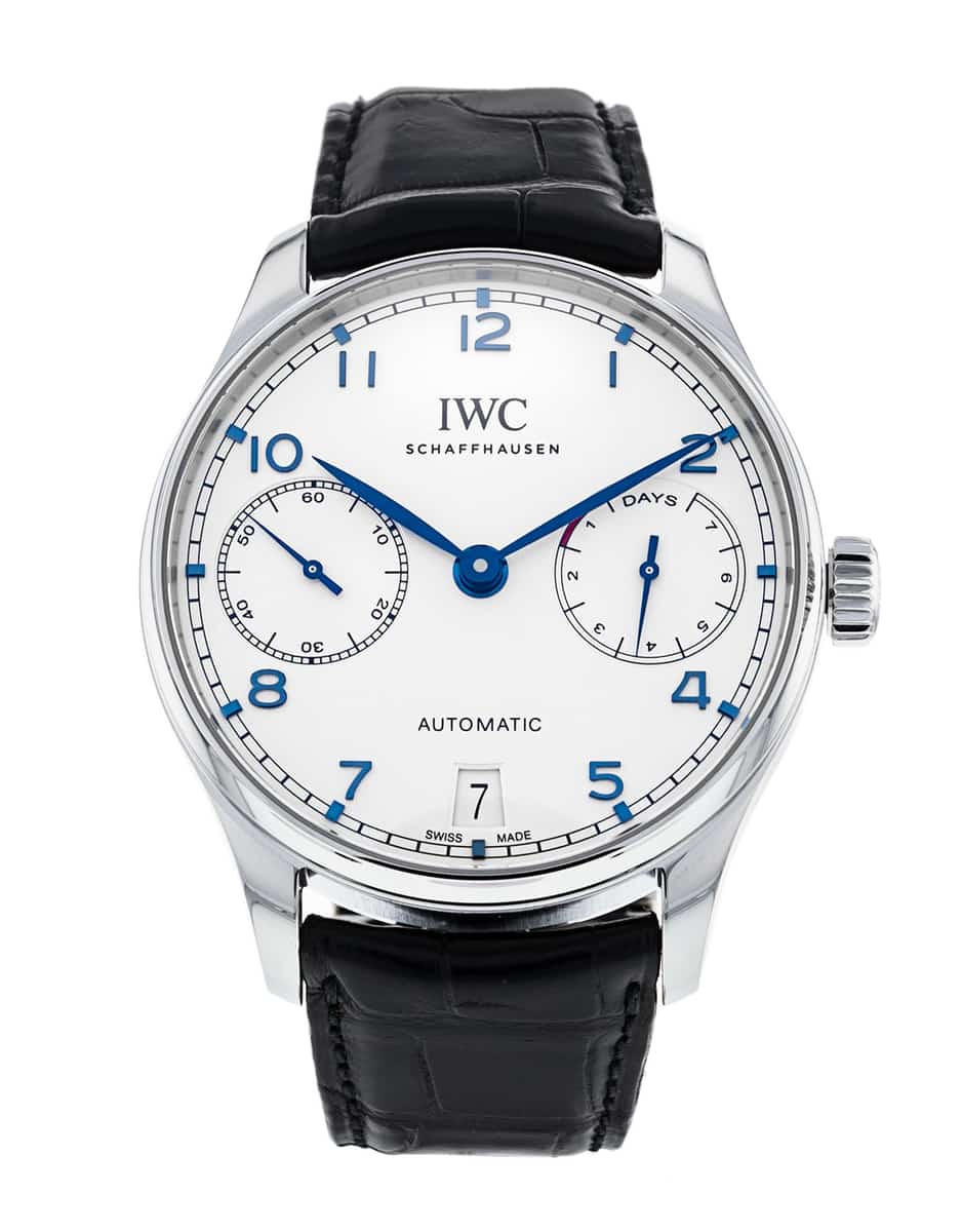 IWC Portugieser Automatic Silver Arabic Dial